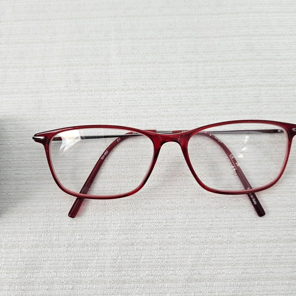 Scott Harris Eyeglass FRAMES ONLY Full Rim Metal Frame Made in Italy SH-682 - Picture 6 of 9